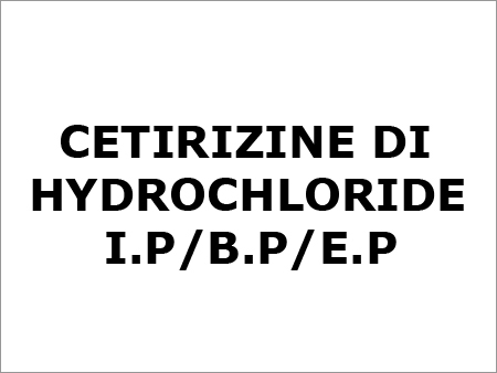 Cetirizine Di Hydrochloride IP