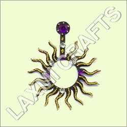 Designer Belly Tattoo Bindi