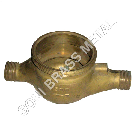 Brass Water Meter Body 15 - mm