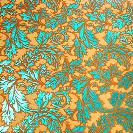 06- Gift Wrapping Sheets with Flocking & Foiling