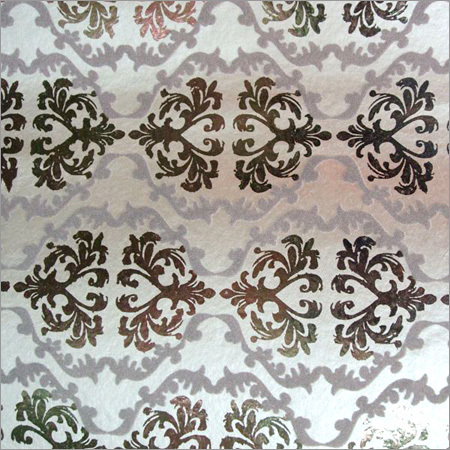 06- Gift Wrapping Sheets with Flocking & Foiling