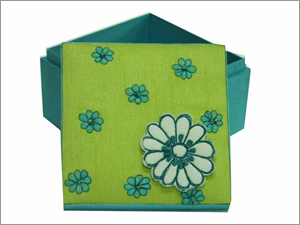 17- Fancy Fabric Boxes
