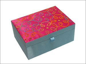 17- Desginer Fabric Boxes