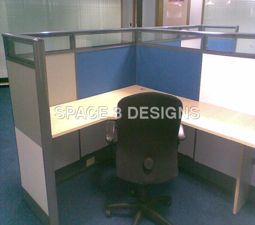 Office Workstations with 5*5 mm Panel