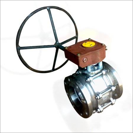 S.S. Gear Opreated Ball Valve