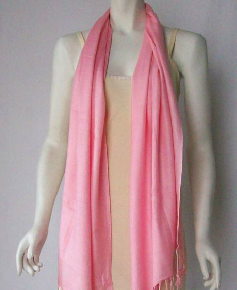 Light Pink Indian Accessory Pashmina Scarf