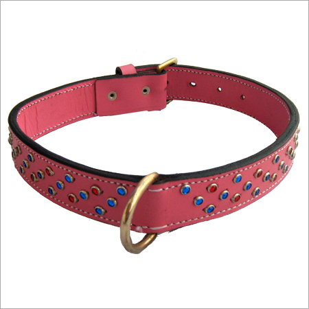 Dog Collar - Pink Colour - 60