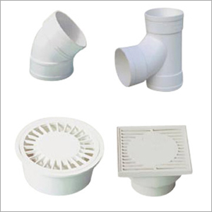 DIN Standard PVC U Drainage Pipes & Pipe Fittings