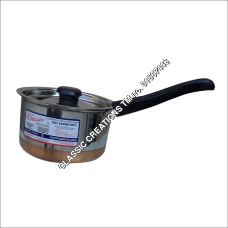 Stainless Steel Saucepan (With Copper Bottom)