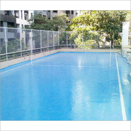 Badminton Court Floor Coating