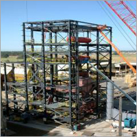 Boiler Erection Work at Site