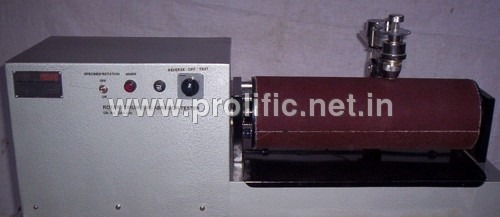 White Rotary Drum (Din) Abrasion Tester