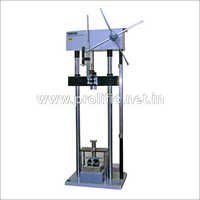 Silver Toe Cap Impact Tester