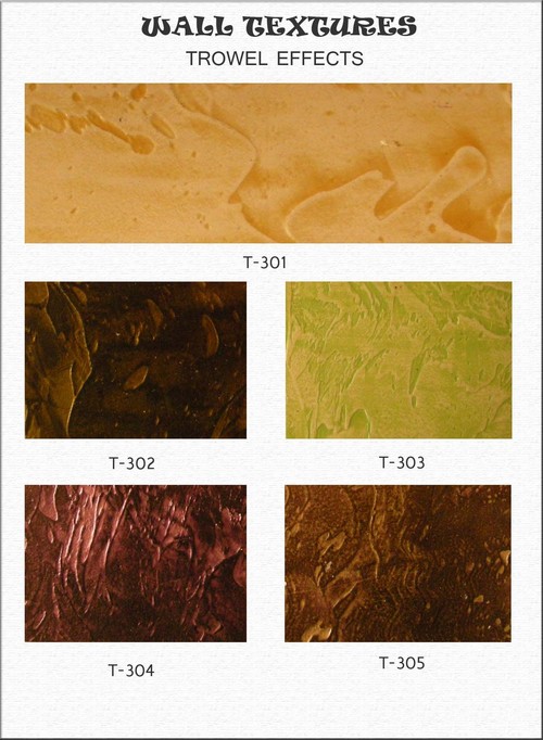 Trowel Effects Texture Paint