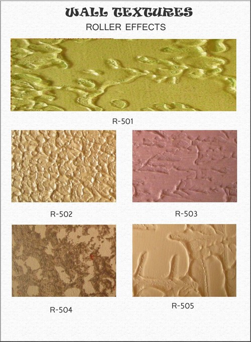 Roller Effects Texture Paints