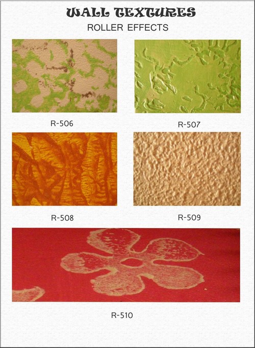 Roller Effects Texture Paint