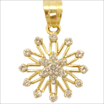 Gold Diamond Pendant