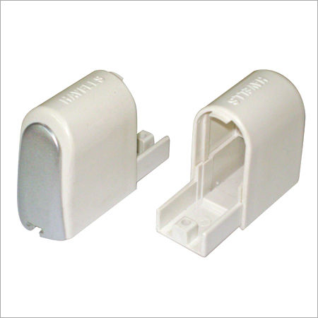 White Plastic End Cap Casings