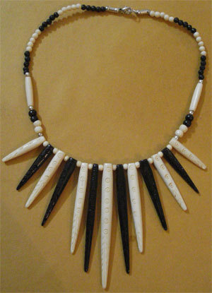 Colourful Bone necklace