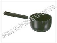 Metal Aluminum Hard Anodized Saucepan