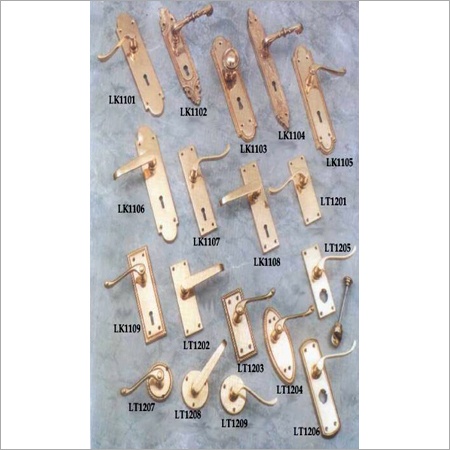 Brass Gio & Vic Lever Handles