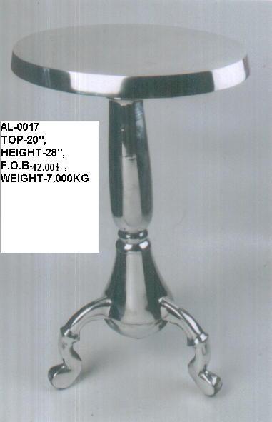 Aluminium Table