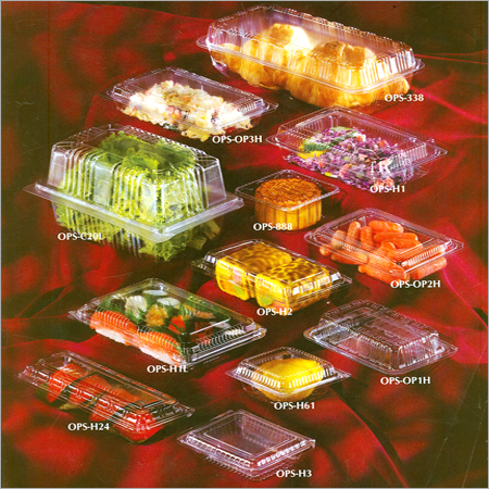 Transparent Disposable Containers