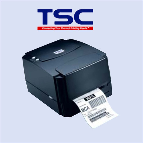 TSC TTP-244 Desktop Thermal Transfer Barcode Printer - 4.1" Print Width 203 DPI Resolution Fast 4 Sec Print Speed | Durable Portable Easy to Use Windows Compatible Low Power Consumption Electric Power Source Black Color