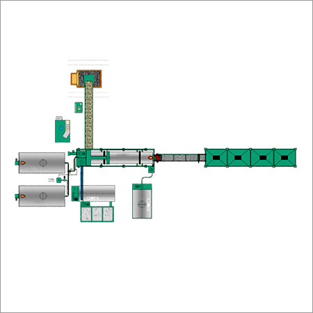 Drum Mix Plant (Single Drum) - Steel, 10.00-15.40m Length, 2.30-5.85m Width, 3.10-7.00m Height | Cost-Effective, Easy Installation, Enhanced Output, High Durability, Improved Efficiency, Precise Engineering