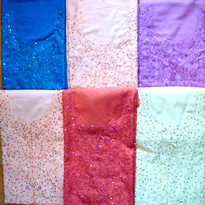 Ladies Embriodered Suits