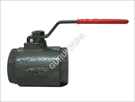 CI Ball Valves 1 Piece Screwed
