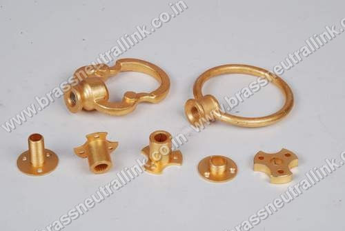 Golden Brass Forged Components