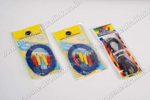 Brass Electronic Av Leads Brass Electronic Av Leads
