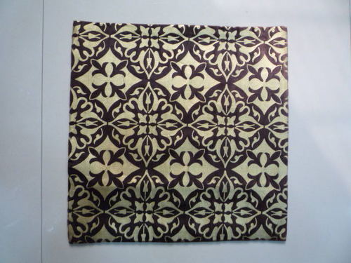 Silk cushion cover