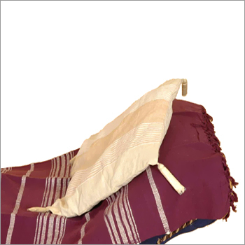 Handloom Bedcover with Cushion Cover