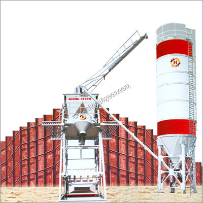 Pan Mixer Type Batching Plant