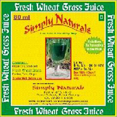 Nutritional Food Supplement - Wheat Grass Juice