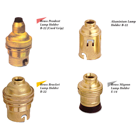 Brass Electrical Lamp Holder