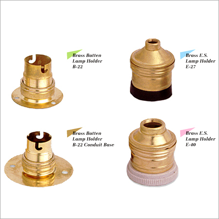 Brass Lamp Holders