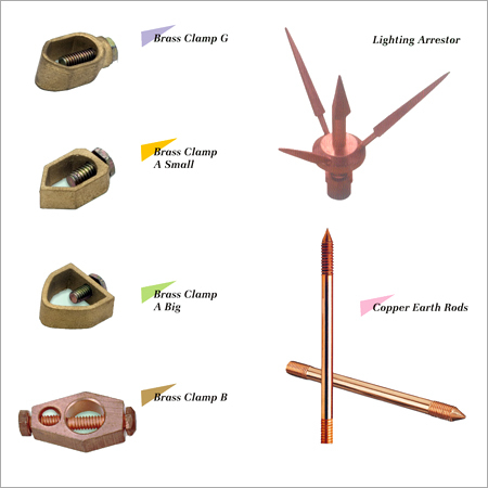 Brass Earthing Clamps