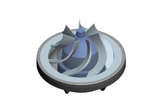 Impeller Bowl Core Box
