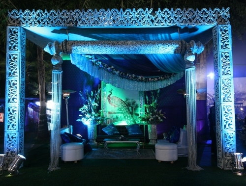 New Jali Scroll Mandap