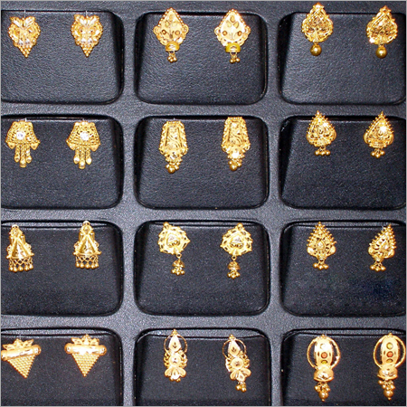 Designer Gold Earrings