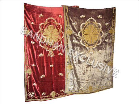 Silk Embroidered Curtains