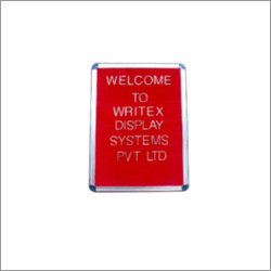 Gold Sign Display Board