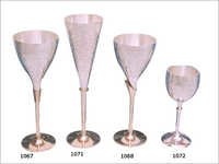 Brass Champagne Glasses