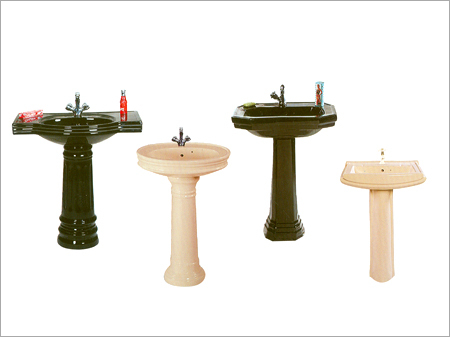 Bathroom Pedestal Wash Basin