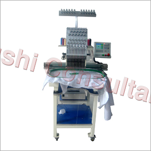 Single Head Embroidery Machine