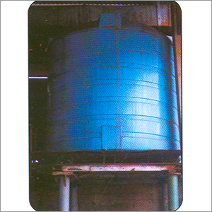 FRP Cylindrical Chemical Tank