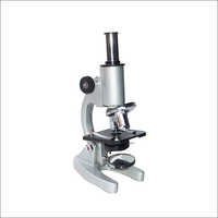 Student Microscope - Metal, 10x And 45x Magnification, Triple Revolving Nosepiece | Iris Diaphragm, Coarse And Fine Motion, Accurate Results, Durable Design, Compact Build